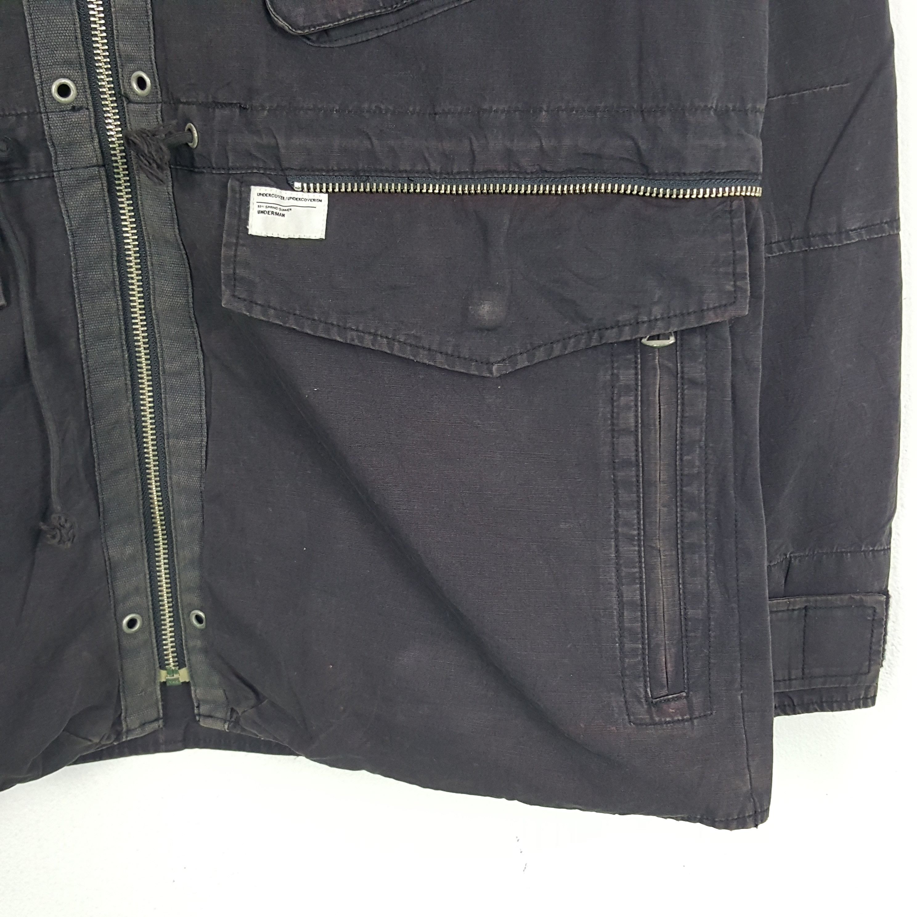 Undercover × Vintage Vintage Undercover Underman Japanese Brand Bikers Jacket Size US M / EU 48-50 / 2 - 2 Thumbnail
