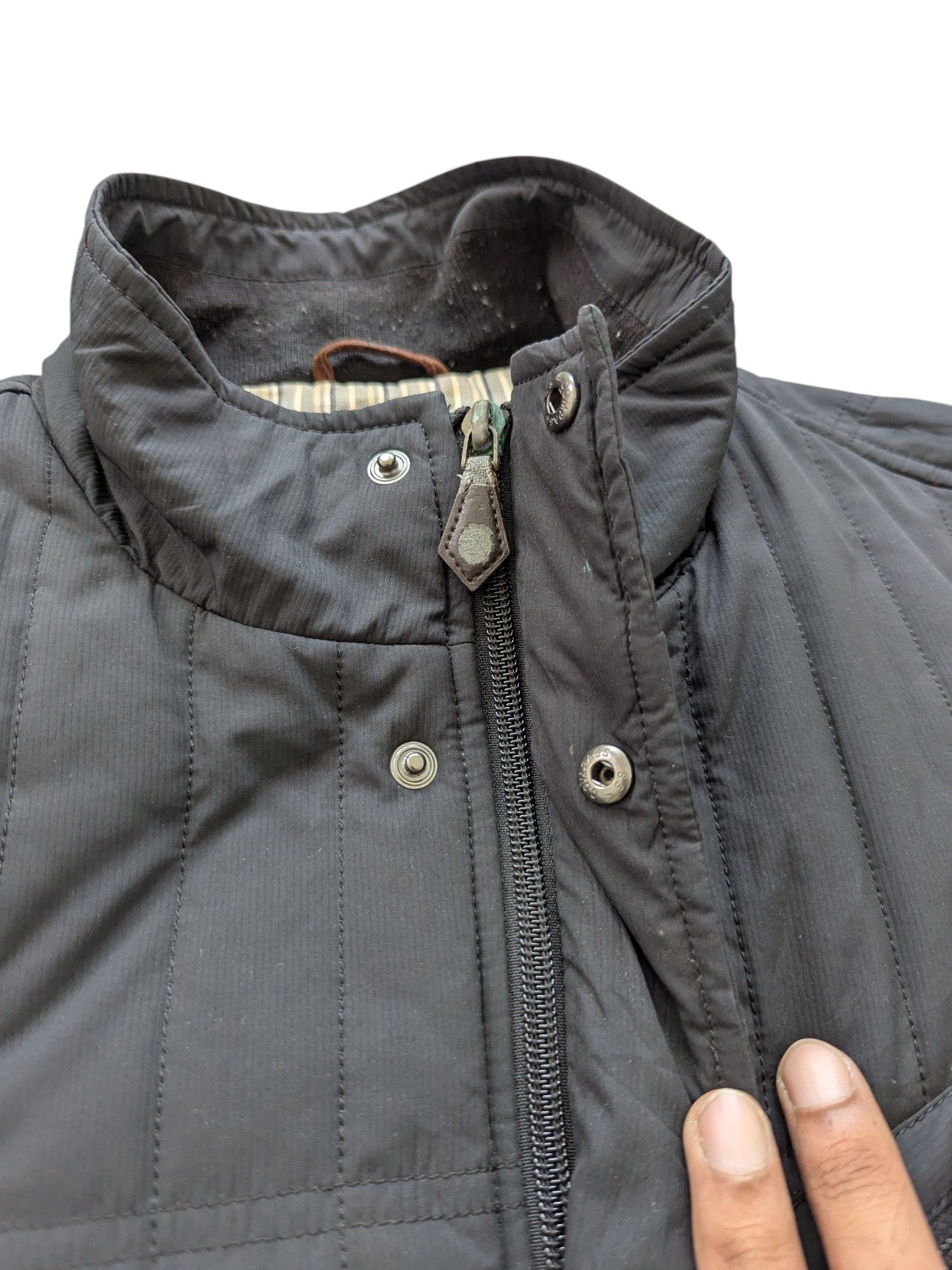 ALAIN DELON Vintage Alain Delon Quilted Jacket Size US L / EU 52-54 / 3 - 7 Thumbnail