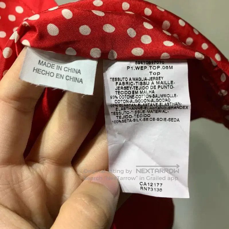 Max Mara MaxMara Red Cotton Short Sleeve T-shirt . Size S / US 4 / IT 40 - 8 Thumbnail