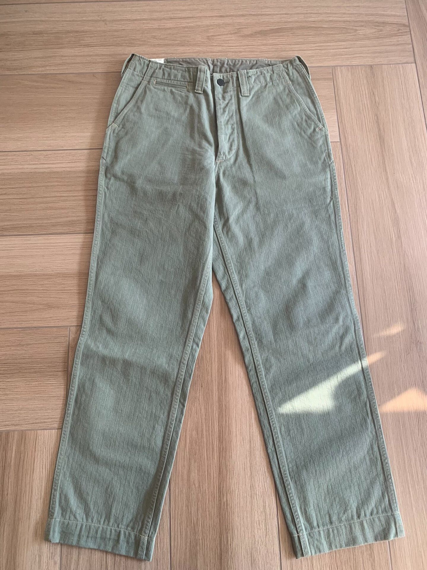 Freewheelers FREEWHEELERS Herringbone Heavyweight Military Pants Size US 32 / EU 48 - 1 Thumbnail