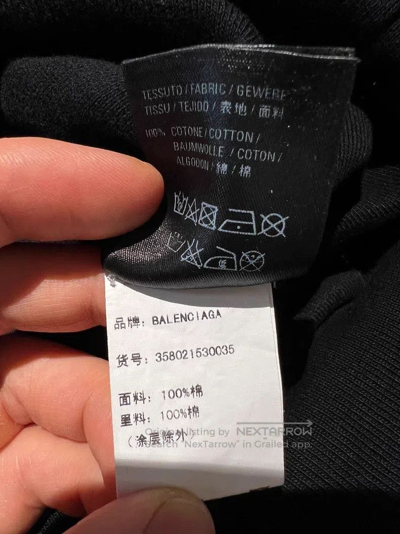 Balenciaga Balenciaga Band Hoodie Size US S / EU 44-46 / 1 - 9 Thumbnail