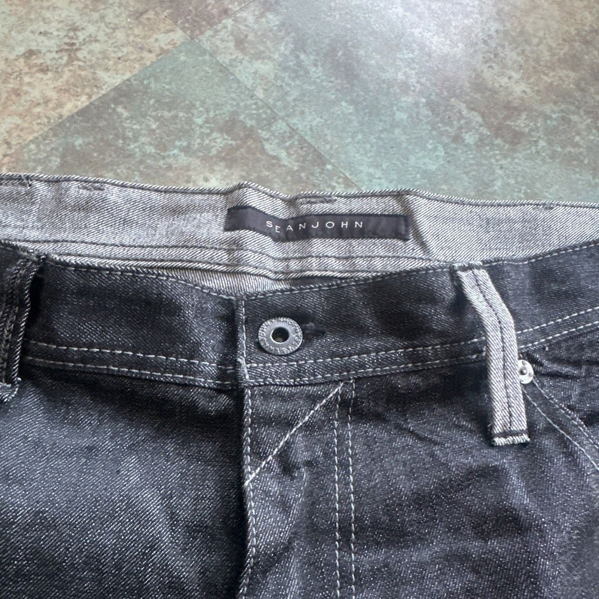 Sean John Sean John dark denim jorts Size US 40 / EU 56 - 1 Thumbnail