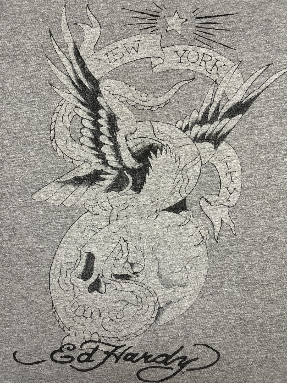 Ed Hardy Vintage Ed Hardy y2k skull big logo tee 90’s Size US S / EU 44-46 / 1 - 3 Thumbnail