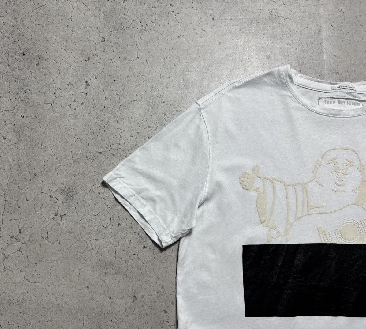 True Religion True Religion Buddha Big Logo White T-Shirt Size L Size US L / EU 52-54 / 3 - 4 Thumbnail