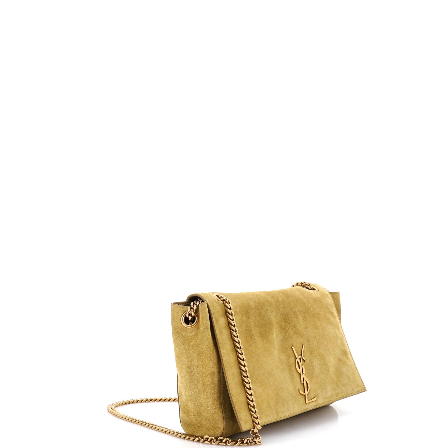 Saint Laurent Paris Classic monogram reversible shoulder bag suede and leather medium Size ONE SIZE - 1 Thumbnail