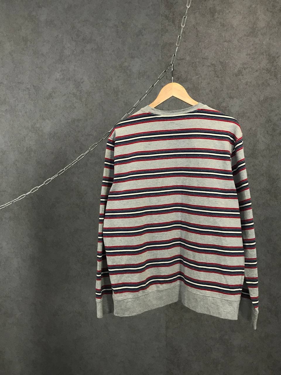 Obey Obey striped pocket sweatshirt Size US L / EU 52-54 / 3 - 7 Thumbnail