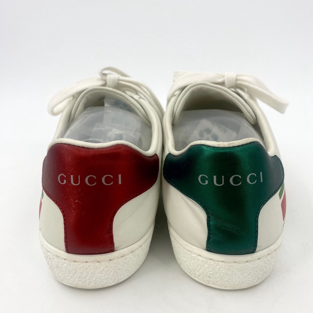 Gucci [Gucci] Interlocking GG Low-Top Lace-Up Sneakers 34.5 White Size US 4 / IT 34 - 7 Thumbnail