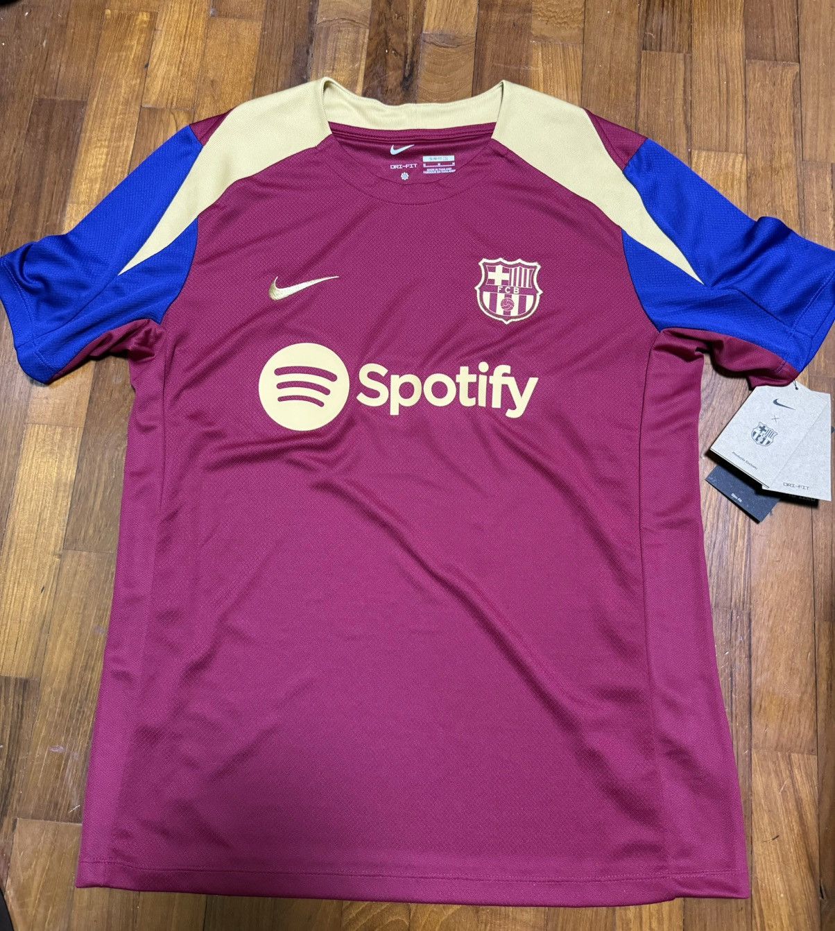 Nike Nike Barcelona FC Strike Training 2023/2024 Spotify Jersey Size US M / EU 48-50 / 2 - 2 Thumbnail