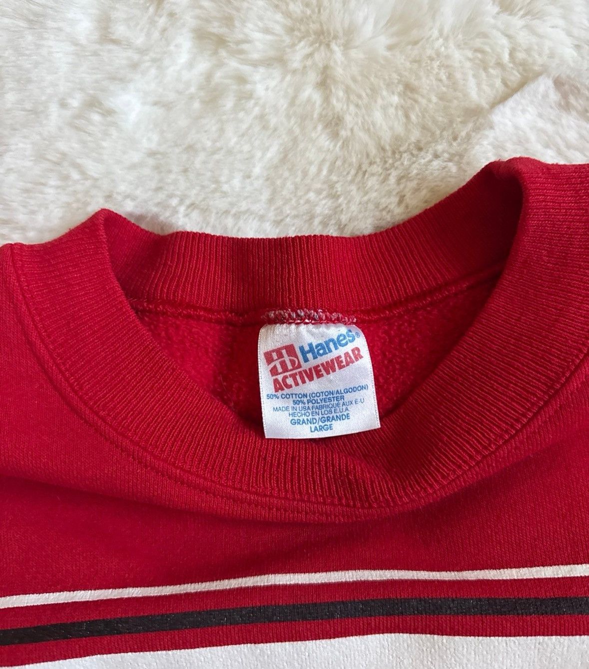 Hanes × Vintage Vintage Chicago Bulls Crewneck Size US L / EU 52-54 / 3 - 2 Thumbnail