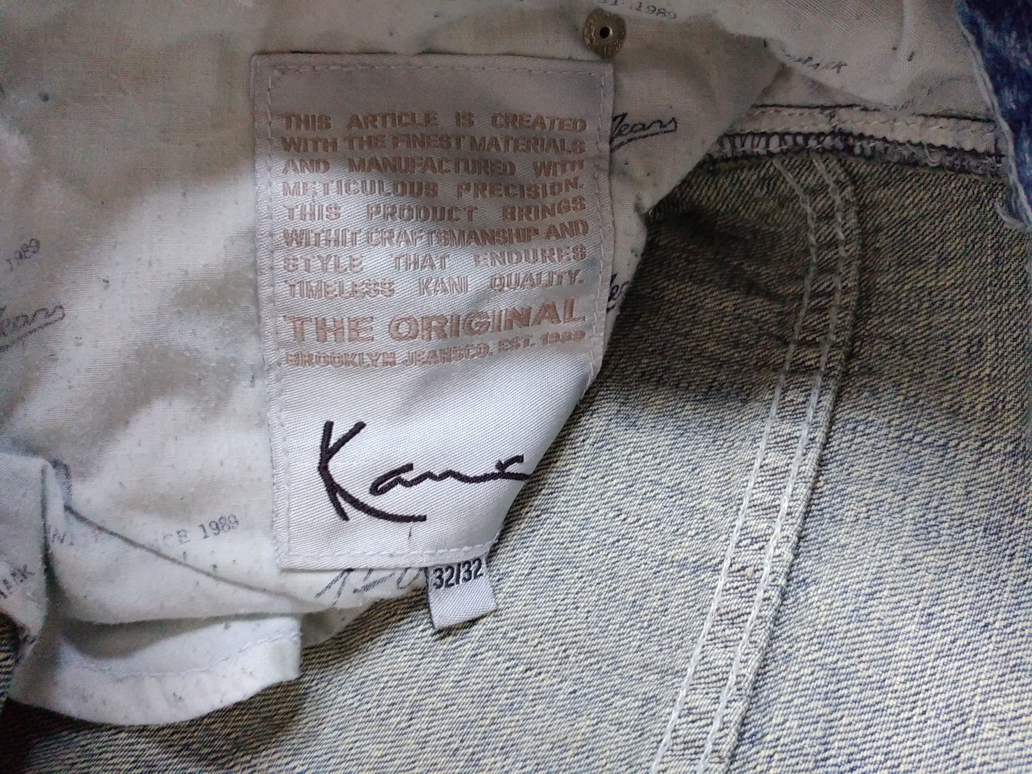 Karl Kani KARL KANI jeans, baggy, vintage Kani jeans, 90s hip hop W 32 Size US 32 / EU 48 - 13 Thumbnail