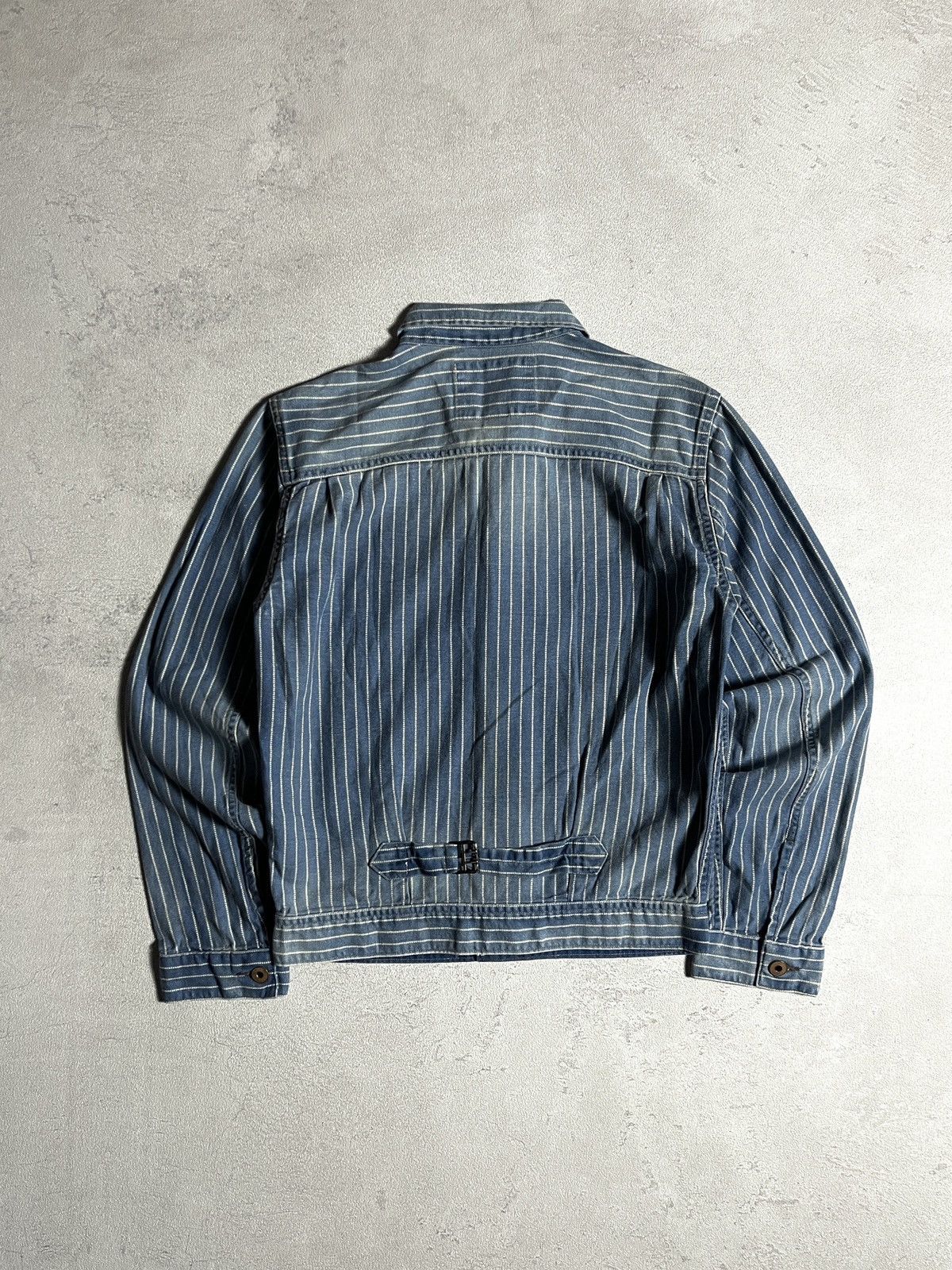 RRL Ralph Lauren RRL DOUBLE RL HUTCHINS ENGINEER DOT STIFFLE JACKET Size US XS / EU 42 / 0 - 17 Thumbnail