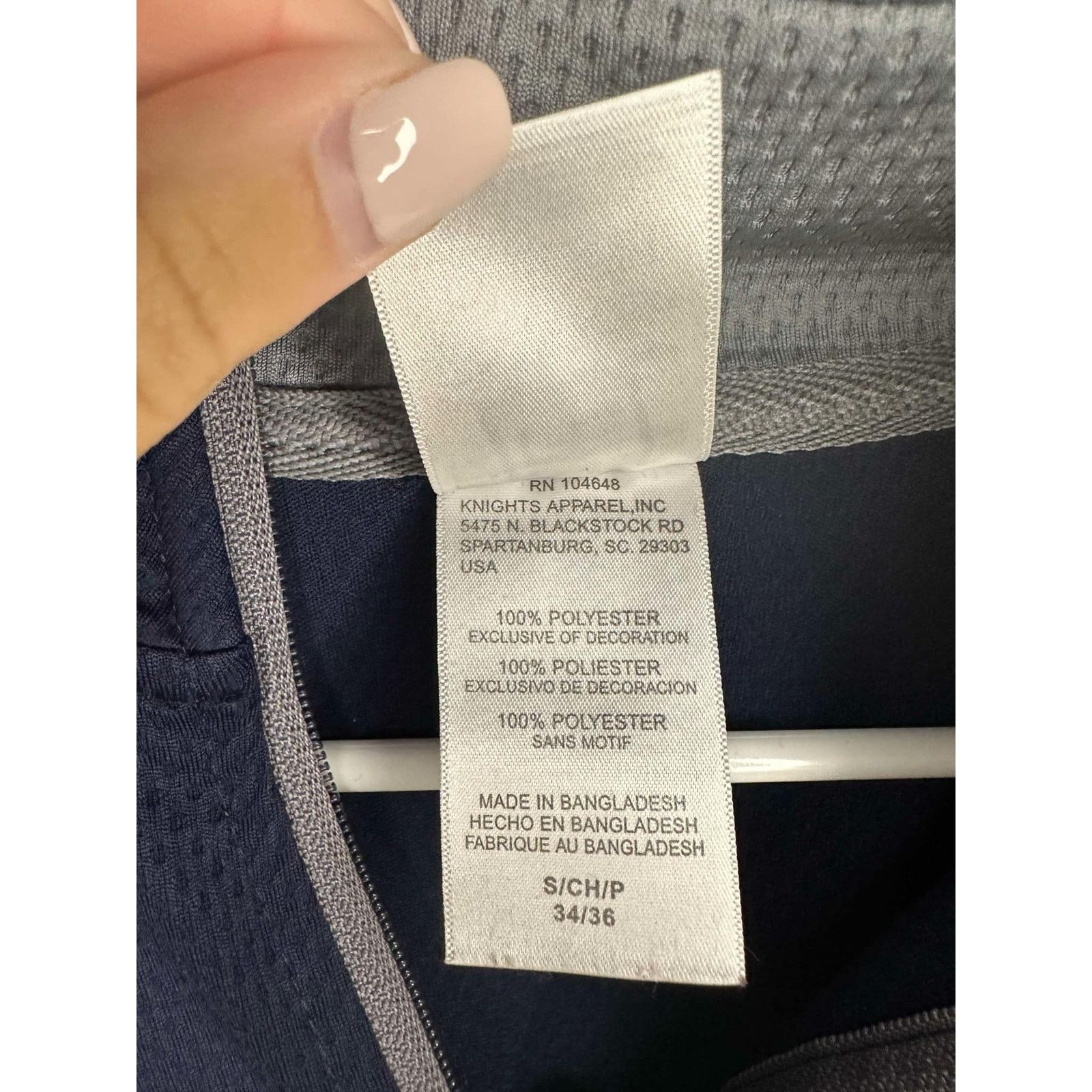 Other Pro-Edge by Knights Apparel Michigan Sweatshirt Navy/Gray S Size US S / EU 44-46 / 1 - 5 Thumbnail