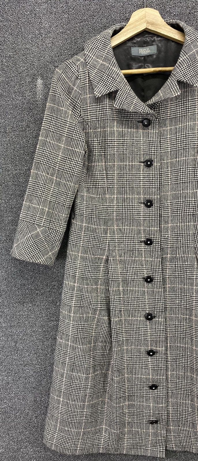 Vintage Vintge Franco Ferraro Shirts Button Up Long Jacket Size XS / US 0-2 / IT 36-38 - 4 Thumbnail