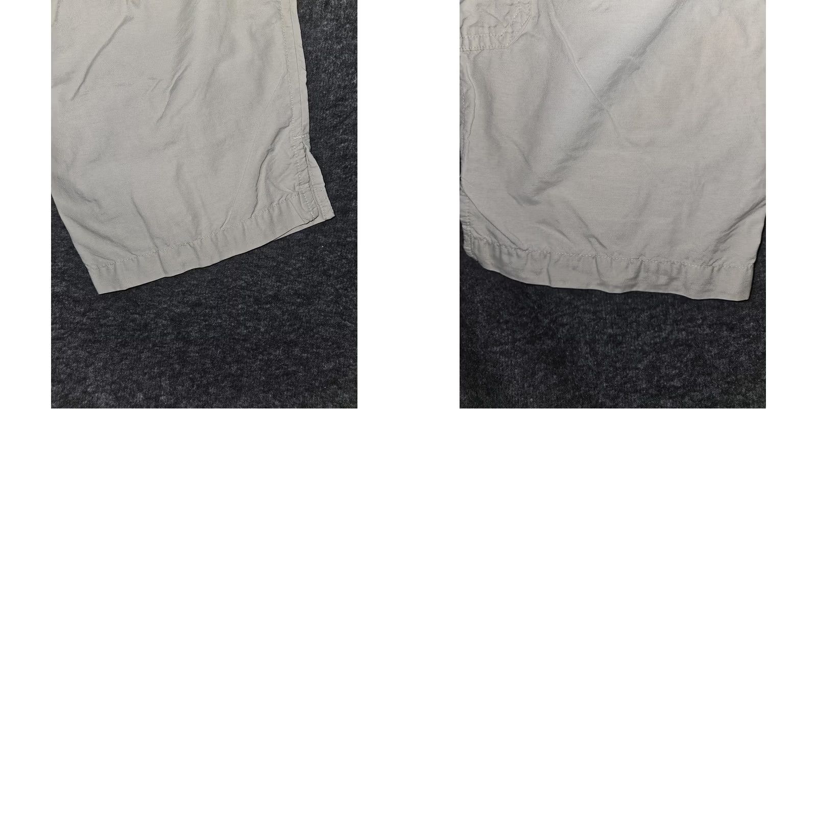 Vintage Columbia Capri Pants Womens Small Beige Drawstring Elastic Waist Twill Casual Size 28" / US 6 / IT 42 - 8 Thumbnail