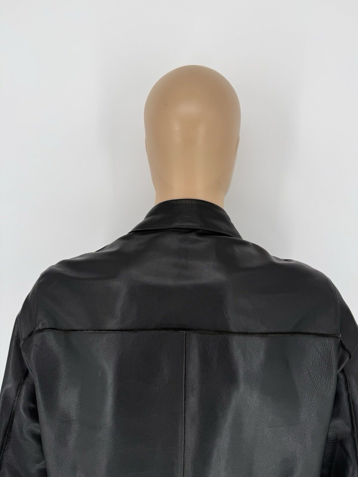 Salvatore Ferragamo Men’s Salvatore Ferragamo Black Leather Jacket Size 50 Size US M / EU 48-50 / 2 - 8 Thumbnail