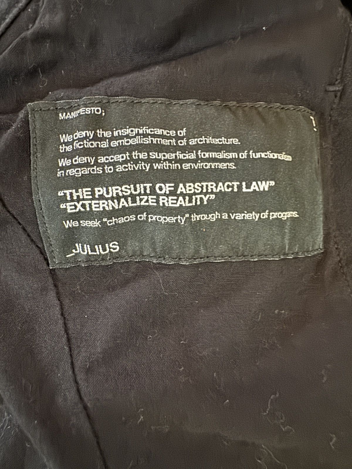 Julius Crack F/W 2013-2014 Blazer Size 1 Size 36S - 10 Thumbnail