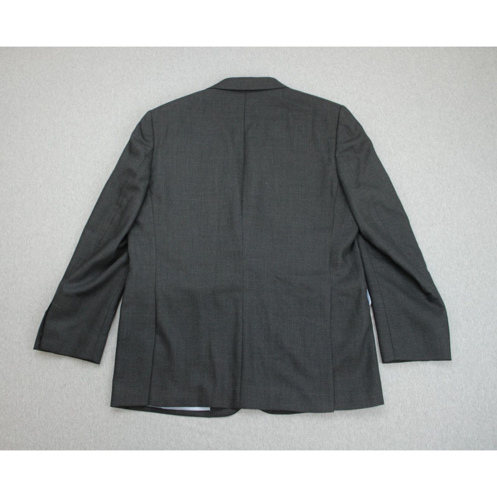 Charles Tyrwhitt Charles Tyrwhitt Blazer Mens 44R Gray 100% Wool Classic Fit Size 44R - 3 Thumbnail
