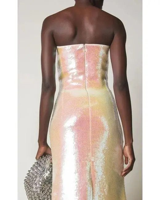 Bottega Veneta o1n1vont0724 Dress in Multicolor Size M / US 6-8 / IT 42-44 - 5 Thumbnail