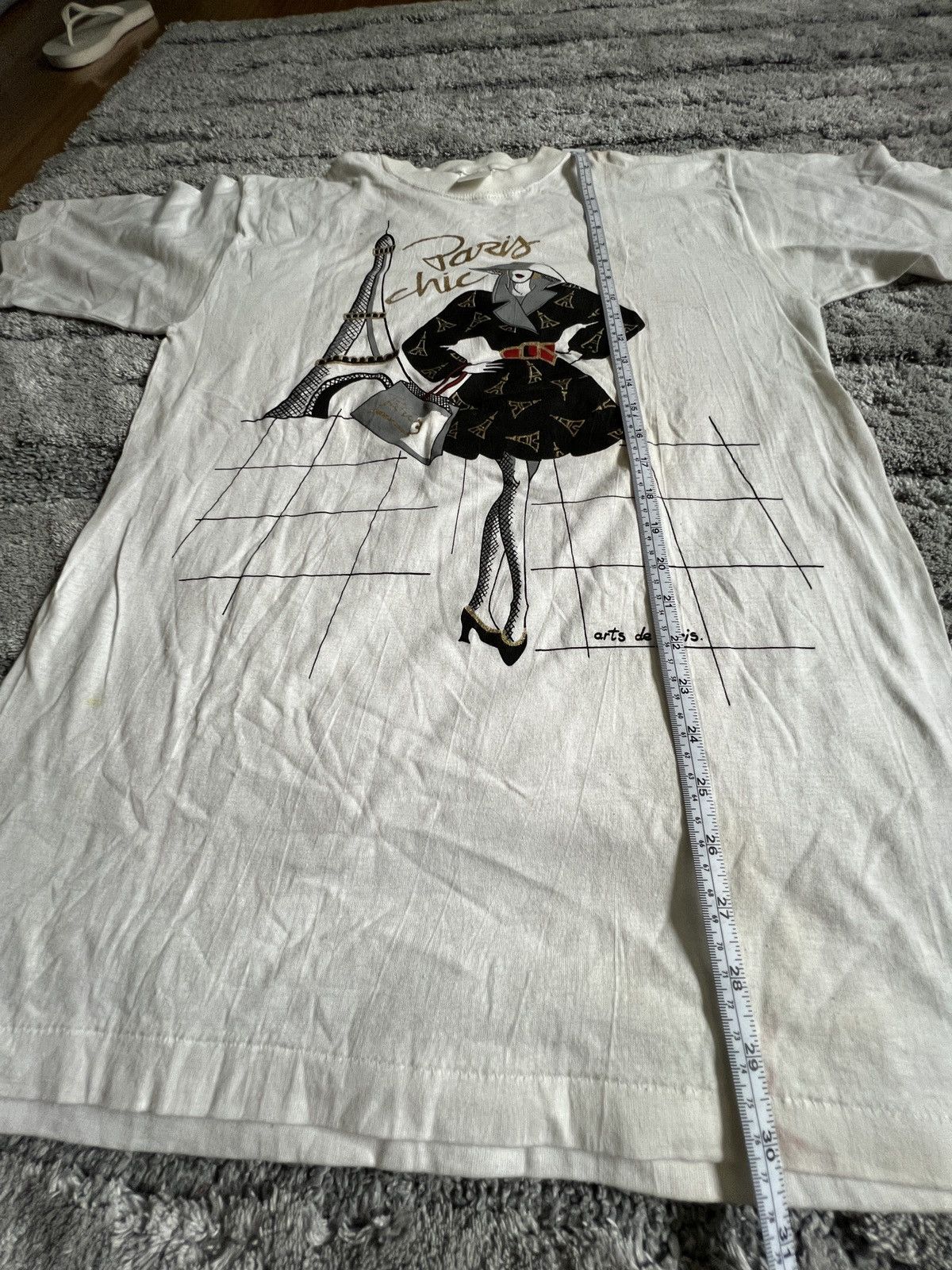 Other Vintage arts de paris t shirt Size L / US 10 / IT 46 - 7 Thumbnail