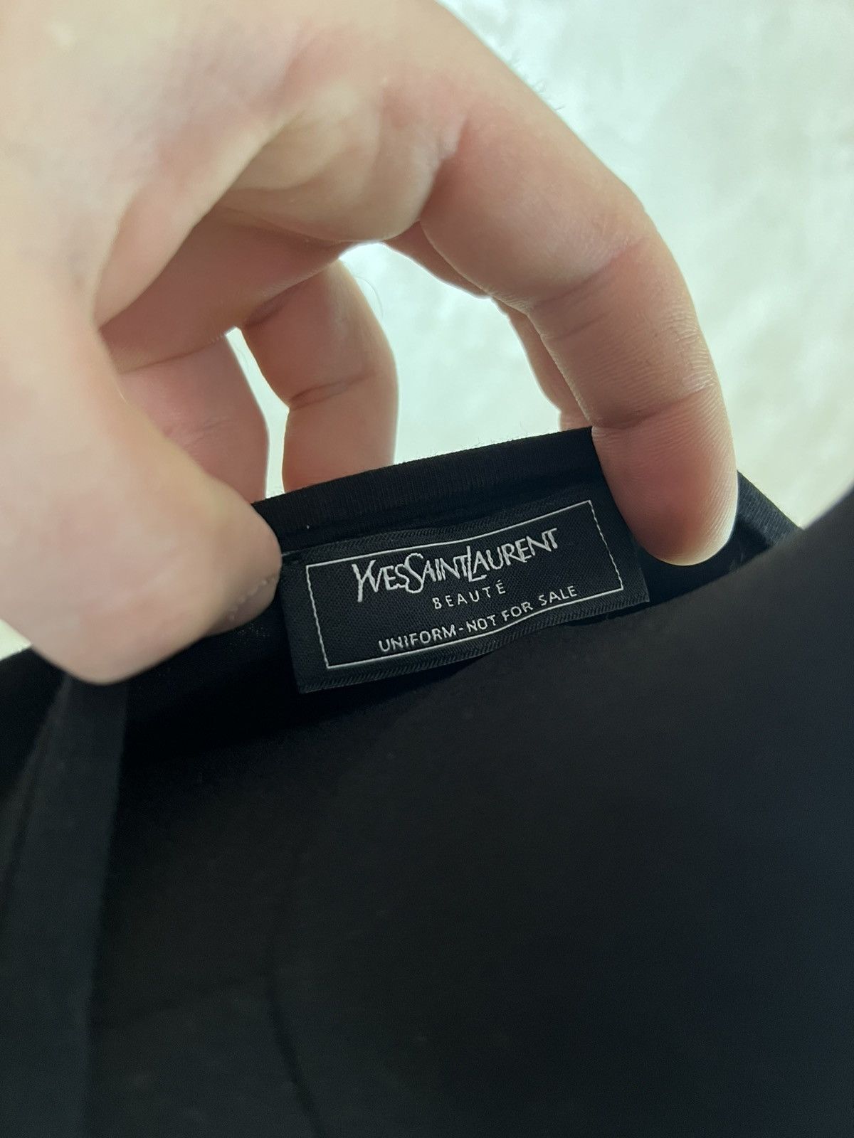 Yves Saint Laurent Yves Saint Laurent Uniform Big Logo Long-sleeve Size L / US 10 / IT 46 - 3 Thumbnail