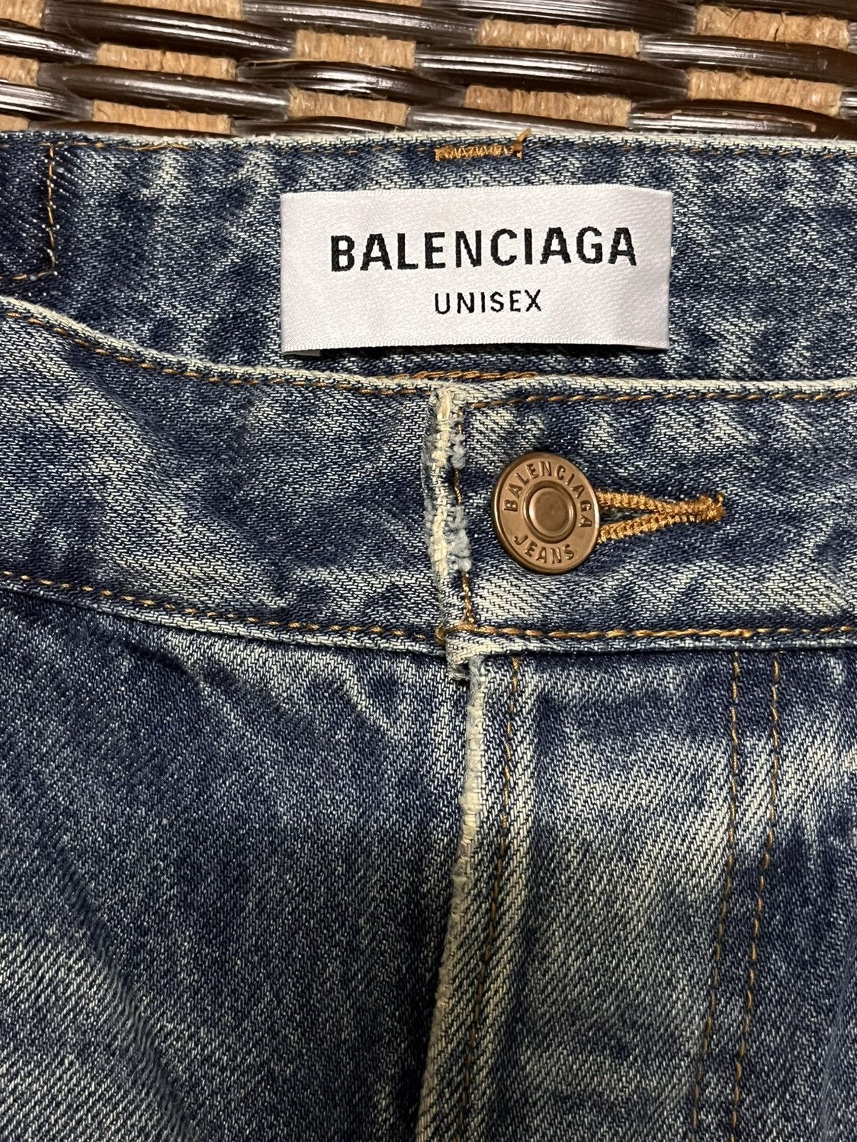Balenciaga Balenciaga Unisex Jeans Size US 29 - 15 Thumbnail