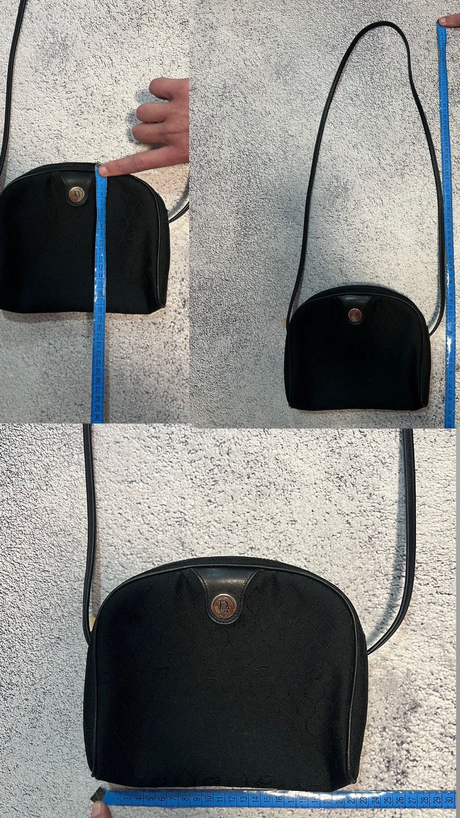 Christian Dior Monsieur Christian Dior Women Bag CrossBody Monogram Made In France Size ONE SIZE - 21 Thumbnail