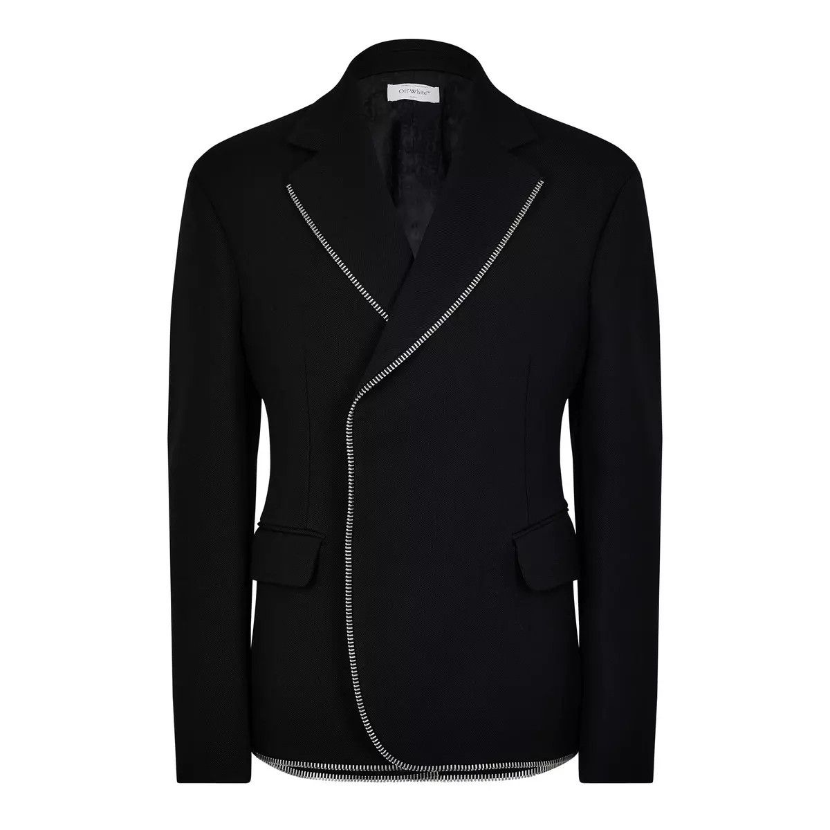 Off-White o1y0225 Blazer in Black Size US M / EU 48-50 / 2 - 1 Thumbnail