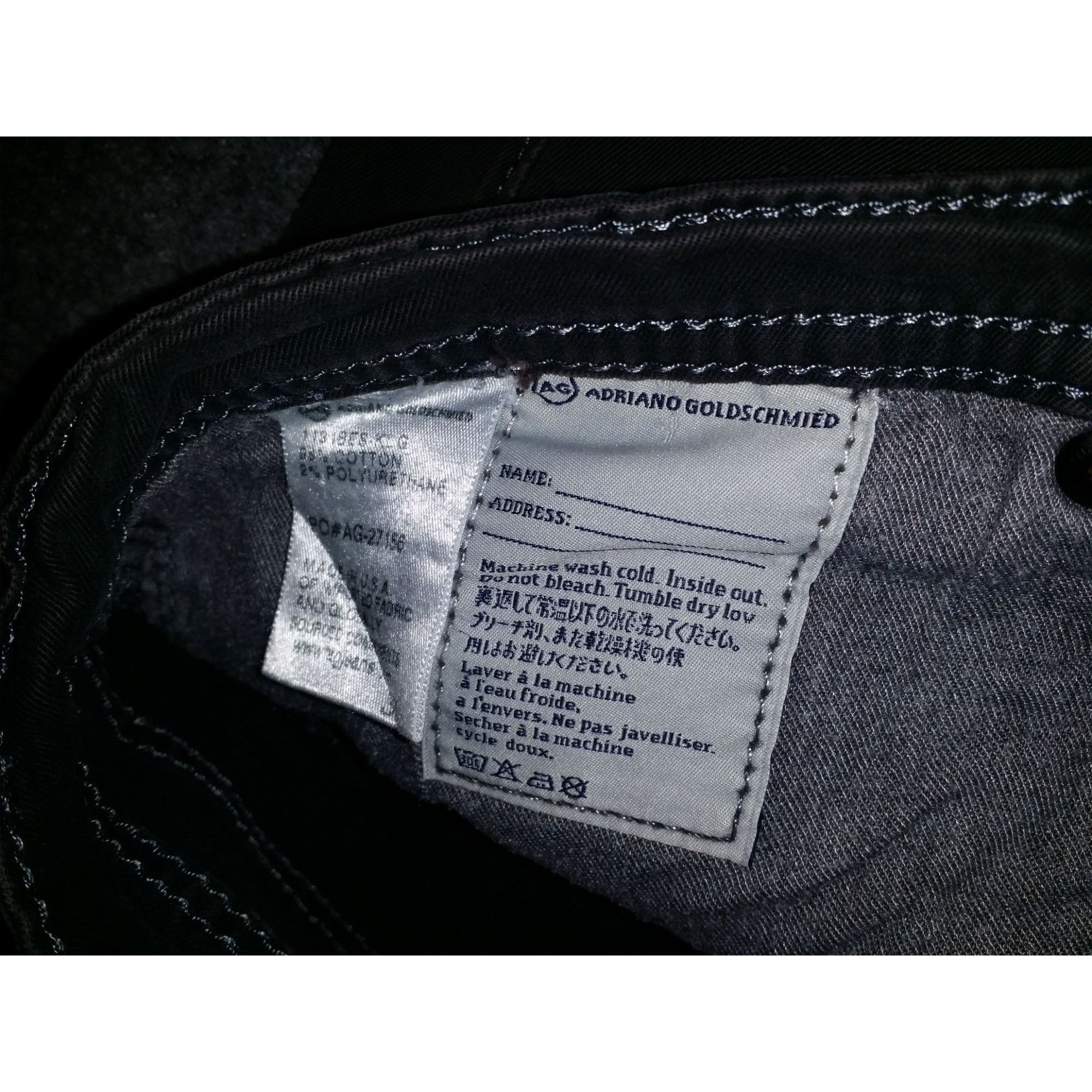 AG Adriano Goldschmied AG Adriano Goldschmied Jeans Men Sz 38 Everett Gray Straight Size US 38 / EU 54 - 6 Thumbnail