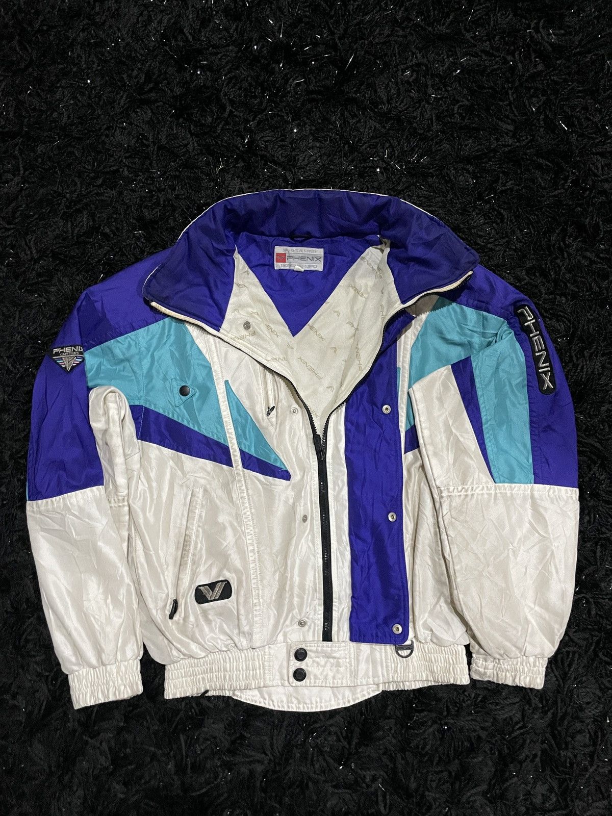 Descente × Phenix VINTAGE PHENIX OSLO OLYMPIC CROSS COUNTRY SKIING JACKET L Size US L / EU 52-54 / 3 - 1 Thumbnail