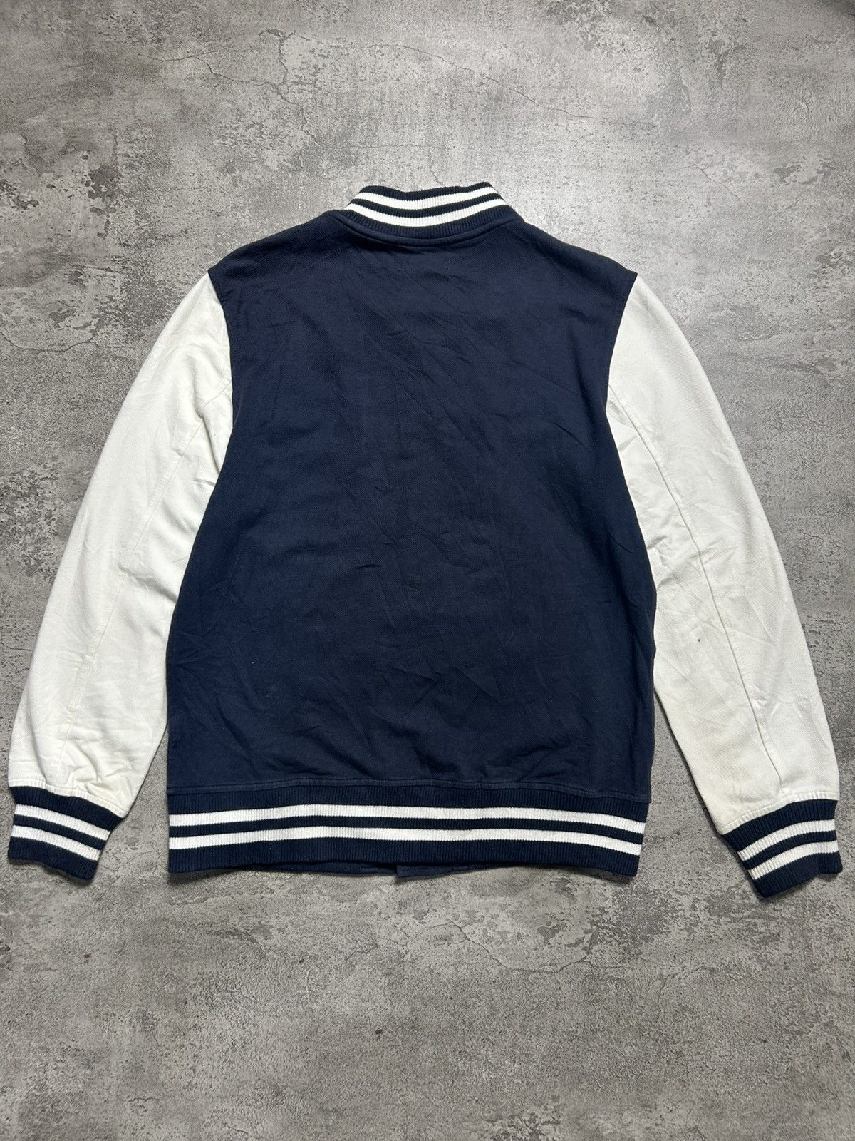 Beams Japan 2000s Beams Varsity Jacket Navy Size US M / EU 48-50 / 2 - 8 Thumbnail