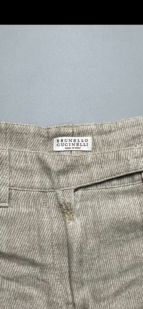 Brunello Cucinelli Brunello Cucinelli - Linen Trouser - Pants Size 25" / US 0 / IT 36 - 14 Thumbnail