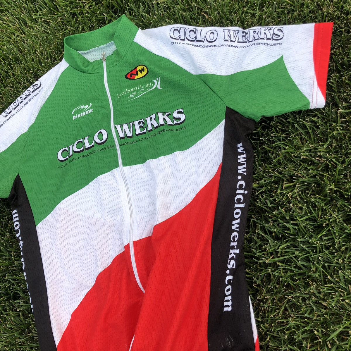 Sports Specialties Ciclo werks italo-Franco-Swiss-Canadian Cycling jersey Size US M / EU 48-50 / 2 - 4 Thumbnail