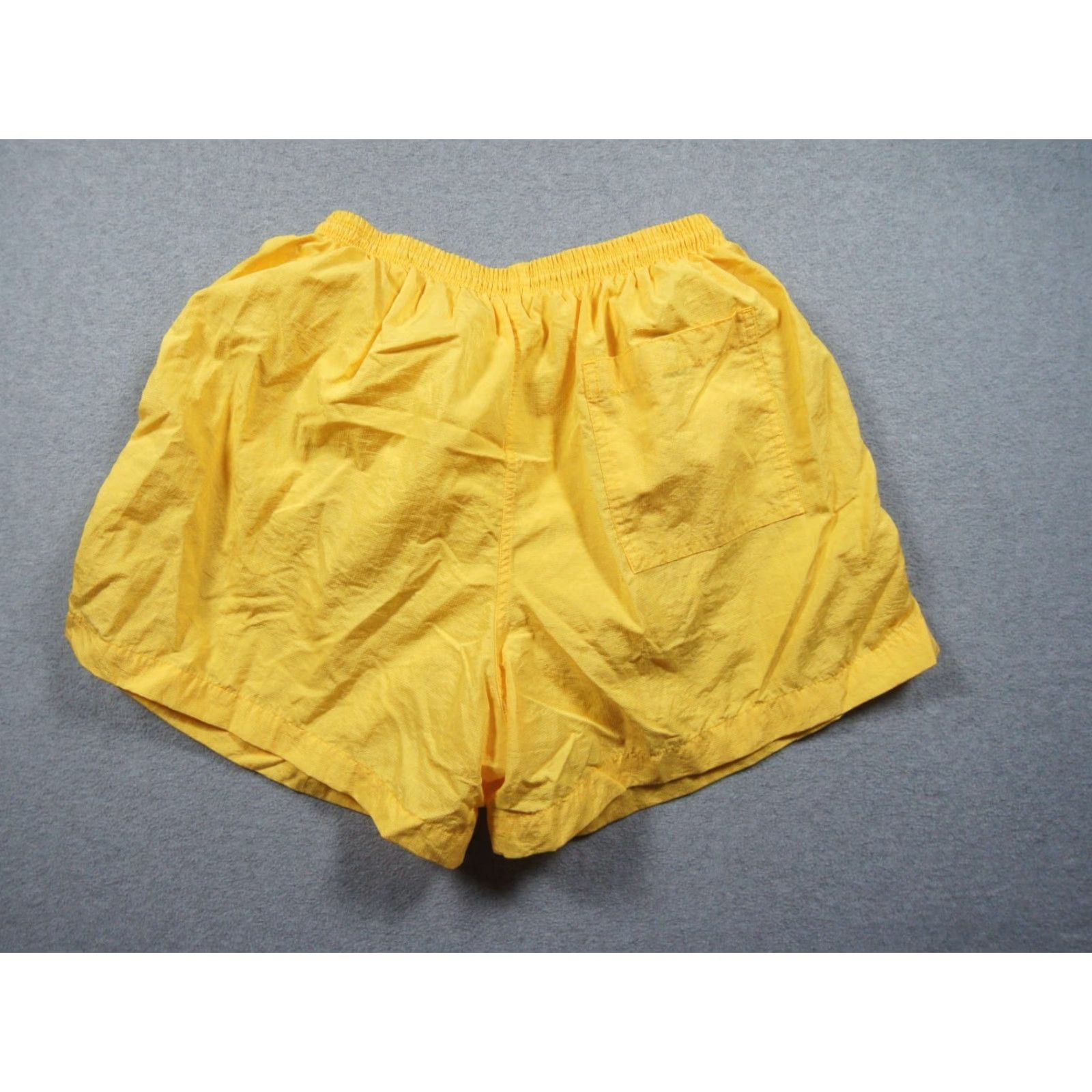 Vintage Vintage Jimmy Z Mens Medium Yellow Boardshorts Swim Trunks Surf Skate Shorts Size US 31 - 4 Thumbnail