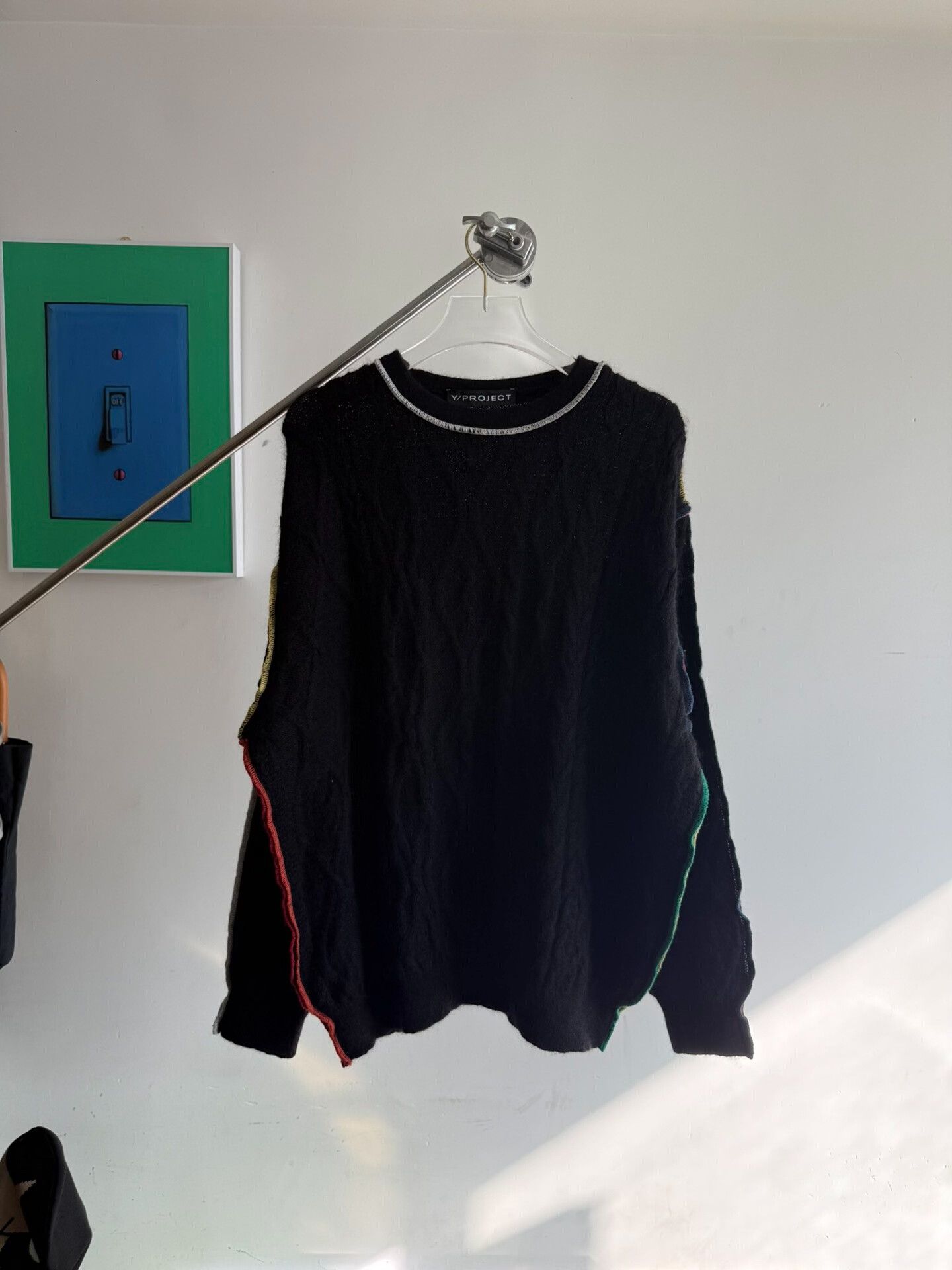 Y Project Striped Mohair Sweater