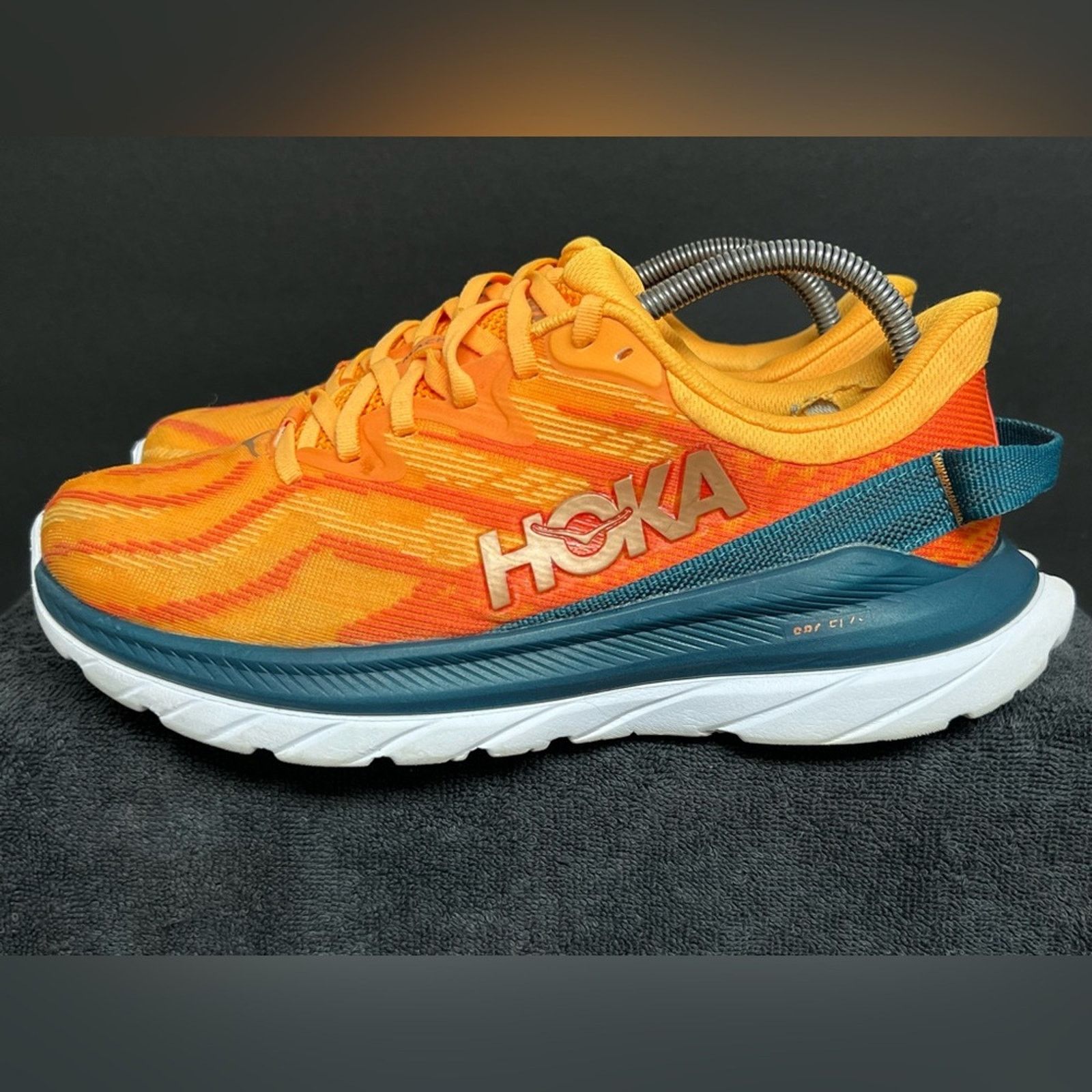 Hoka Hoka One Womens Mach Supersonic Orange Running Shoes 9.5 B Size US 9.5 / IT 39.5 - 1 Thumbnail