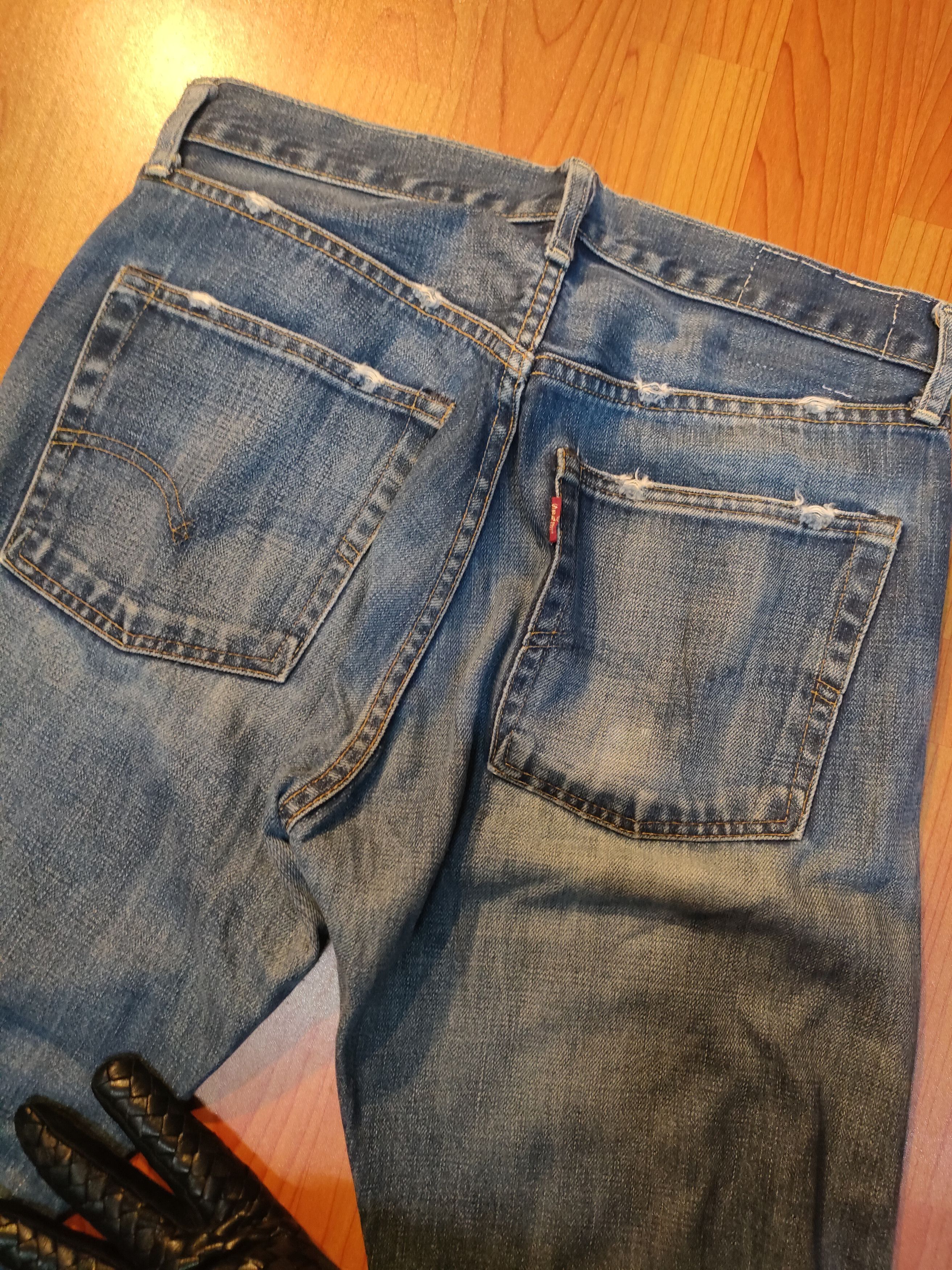 Levi's Vintage Clothing × Vintage Vintage Levi's 505 BigE Selvedge Jeans Size US 31 - 2 Thumbnail