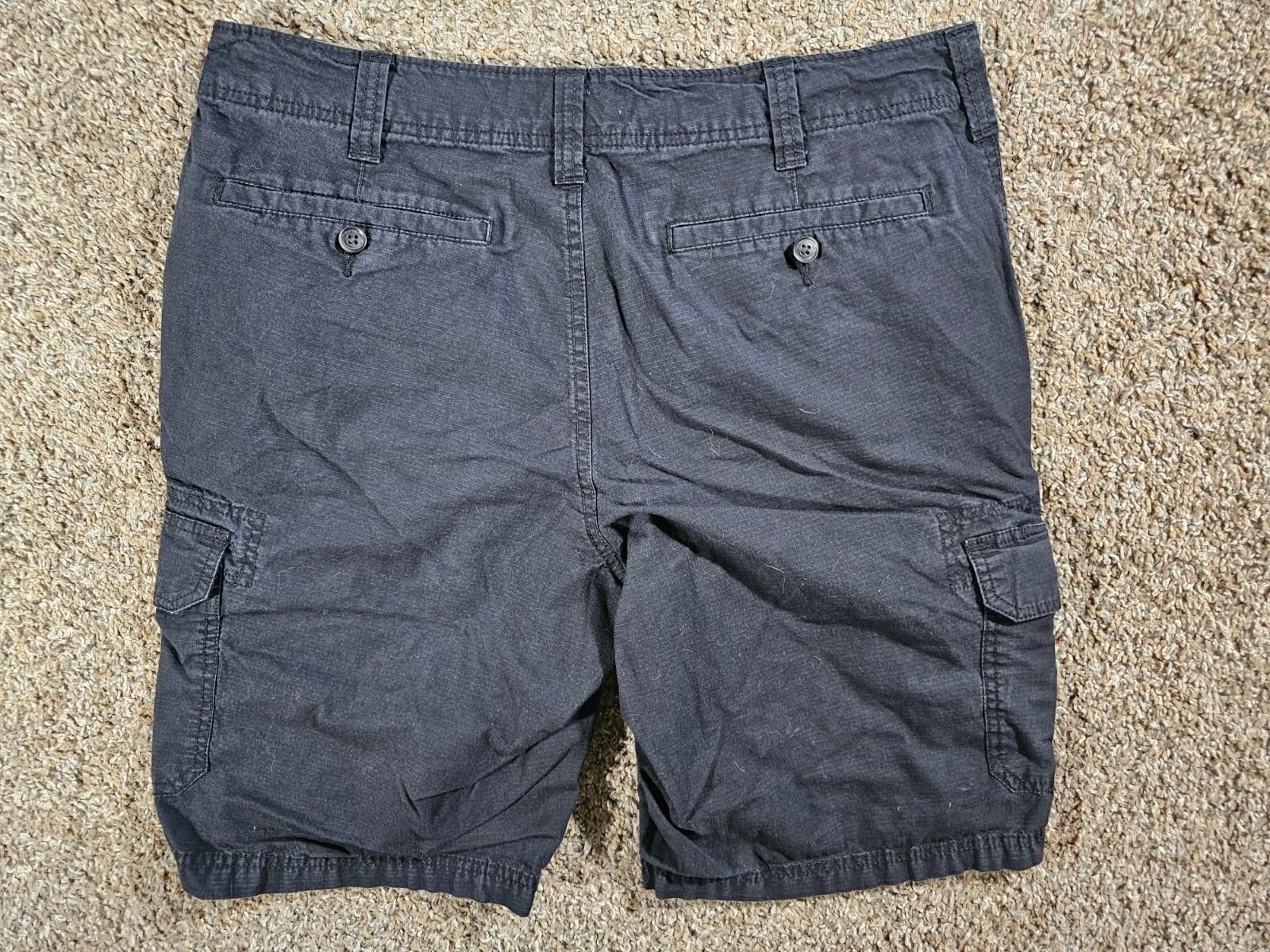 Joseph Abboud Joseph Abboud Sz 34 Black Cargo Shorts Size US 34 / EU 50 - 5 Thumbnail