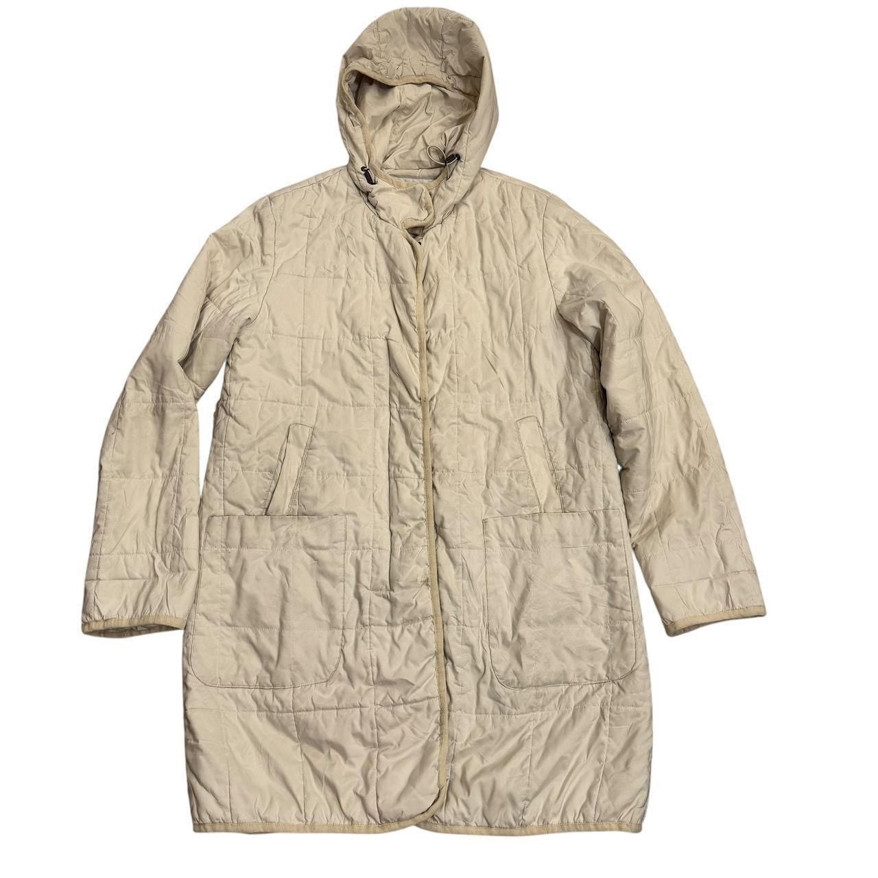 Yves Salomon Yves Salomon quilted jacket, women's size 38 (M) ecru Size L / US 10 / IT 46 - 1 Thumbnail