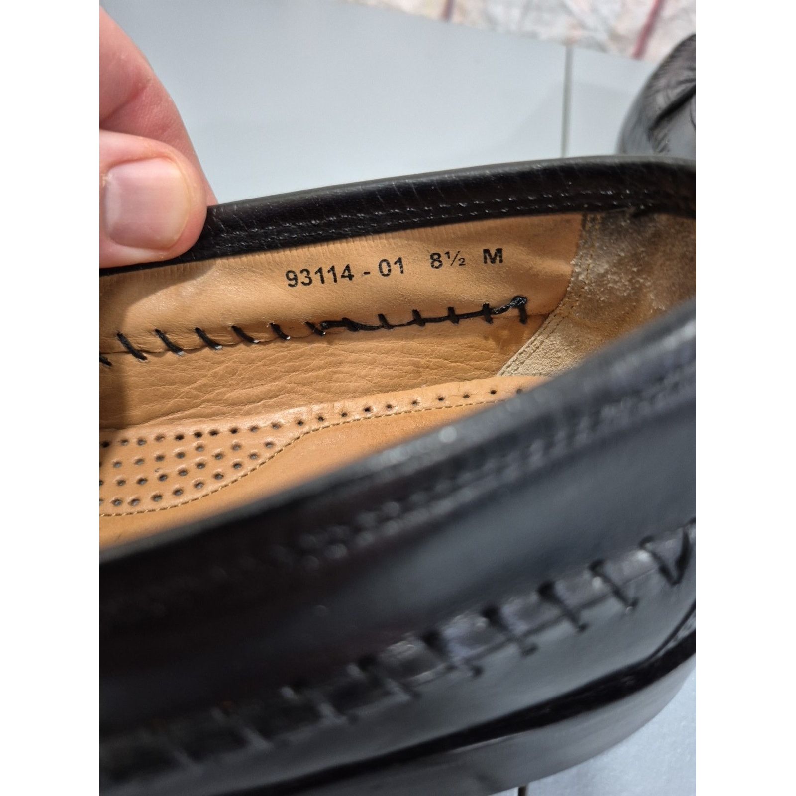 The Unbranded Brand Brass Boot Mens Shoes Size 8.5 M Leather Waved Black 9311401 Size US 8.5 / EU 41-42 - 10 Thumbnail