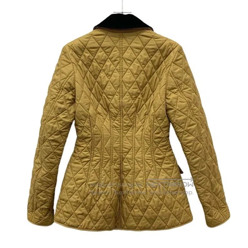 Burberry Burberry Brown Quilted Collar Coat. Size US S / EU 44-46 / 1 - 2 Thumbnail