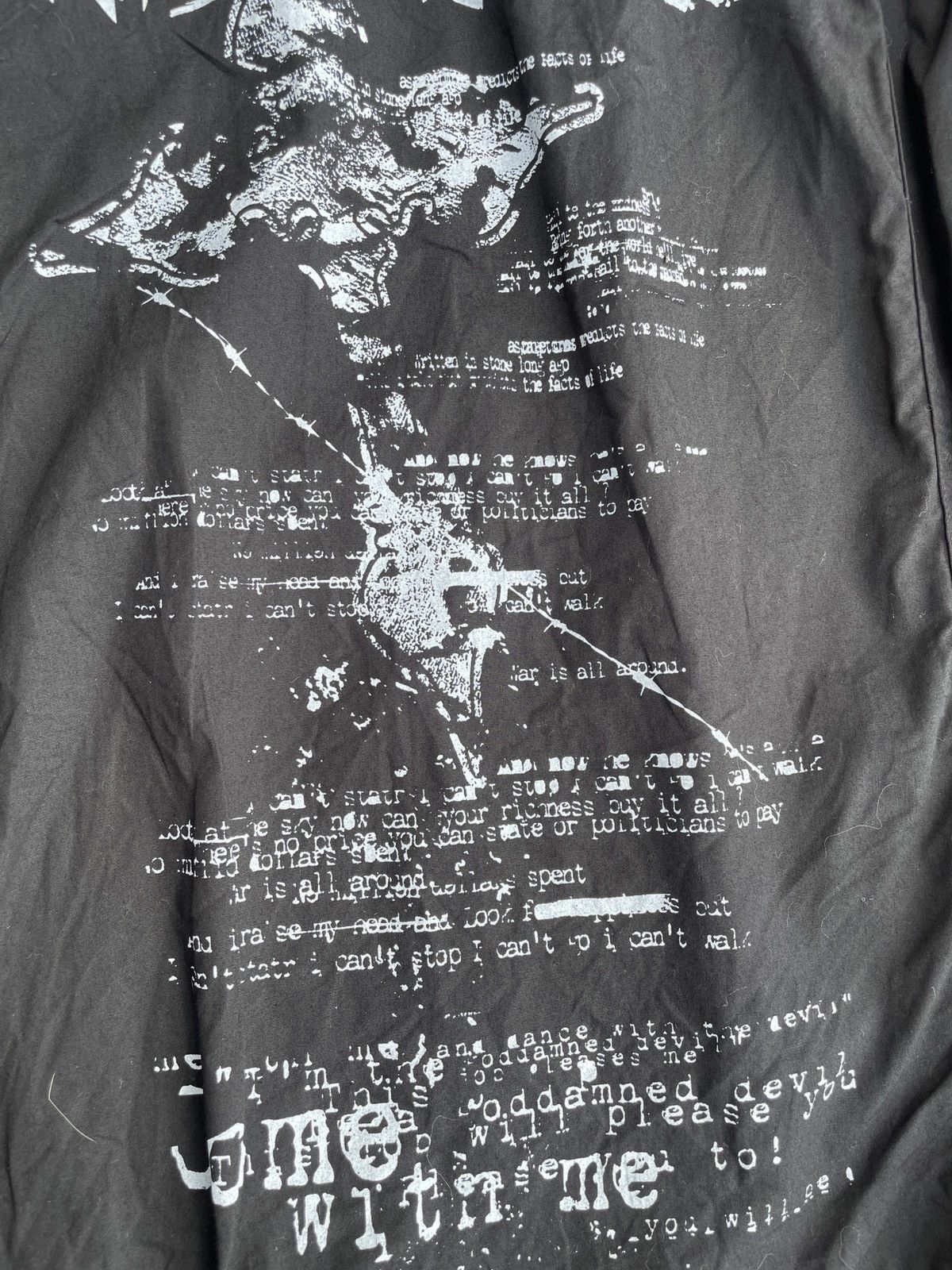 If Six Was Nine 2000s Japanese archive Vkei Dark Poem Button Up Shirts Y2K Size US XL / EU 56 / 4 - 9 Thumbnail