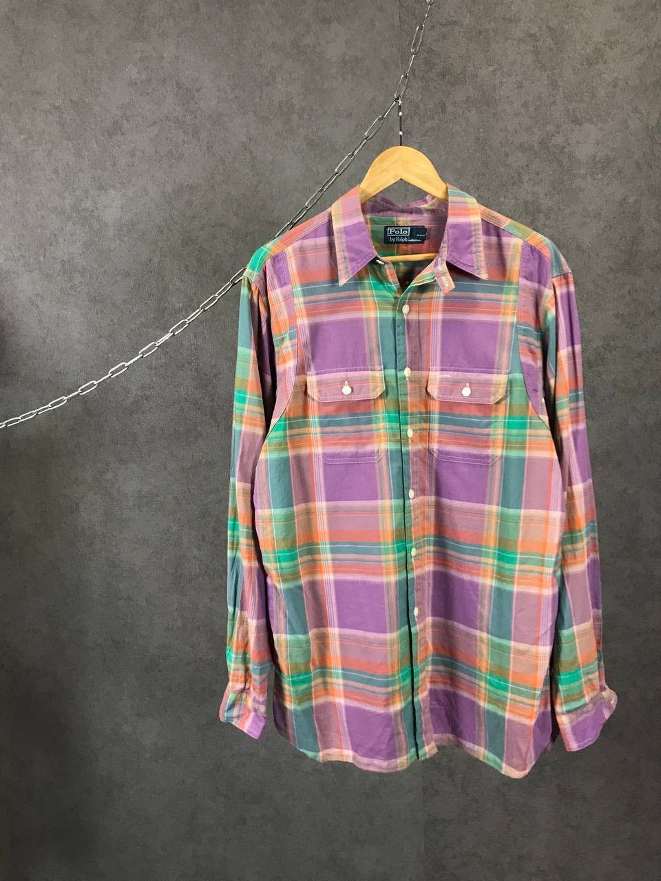 Polo Ralph Lauren Polo Ralph Lauren vintage designer double pocket shirt Size US L / EU 52-54 / 3 - 1 Thumbnail