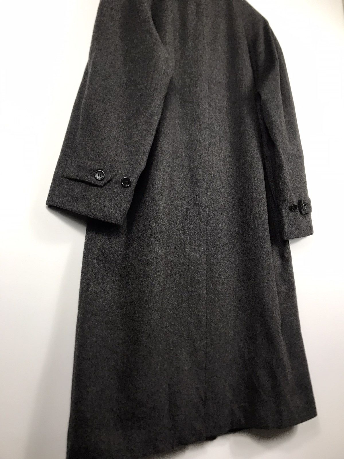 Yves Saint Laurent Yves Saint Laurent Diffusion Homme Vintage OverCoat Gray Size US M / EU 48-50 / 2 - 14 Thumbnail