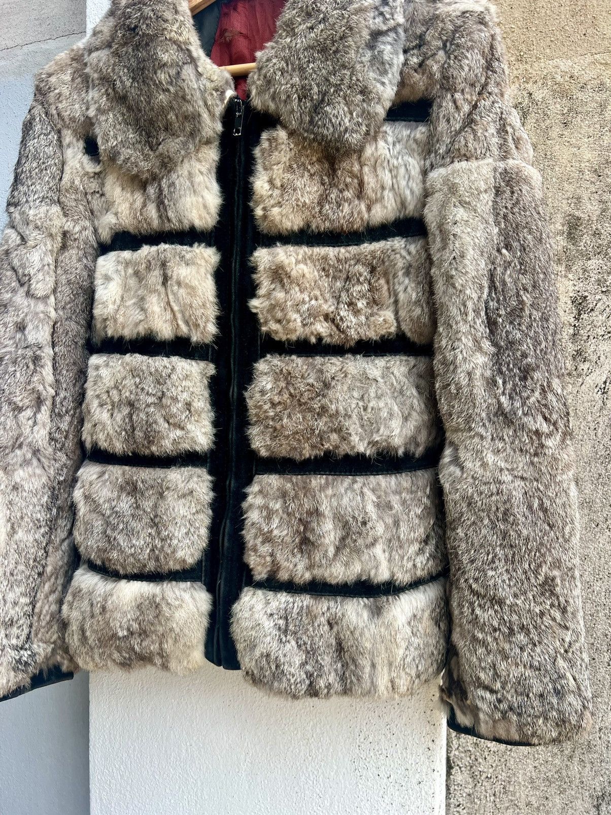 Genuine Leather Vintage Real Leather Fur Jacket Size M / US 6-8 / IT 42-44 - 5 Thumbnail