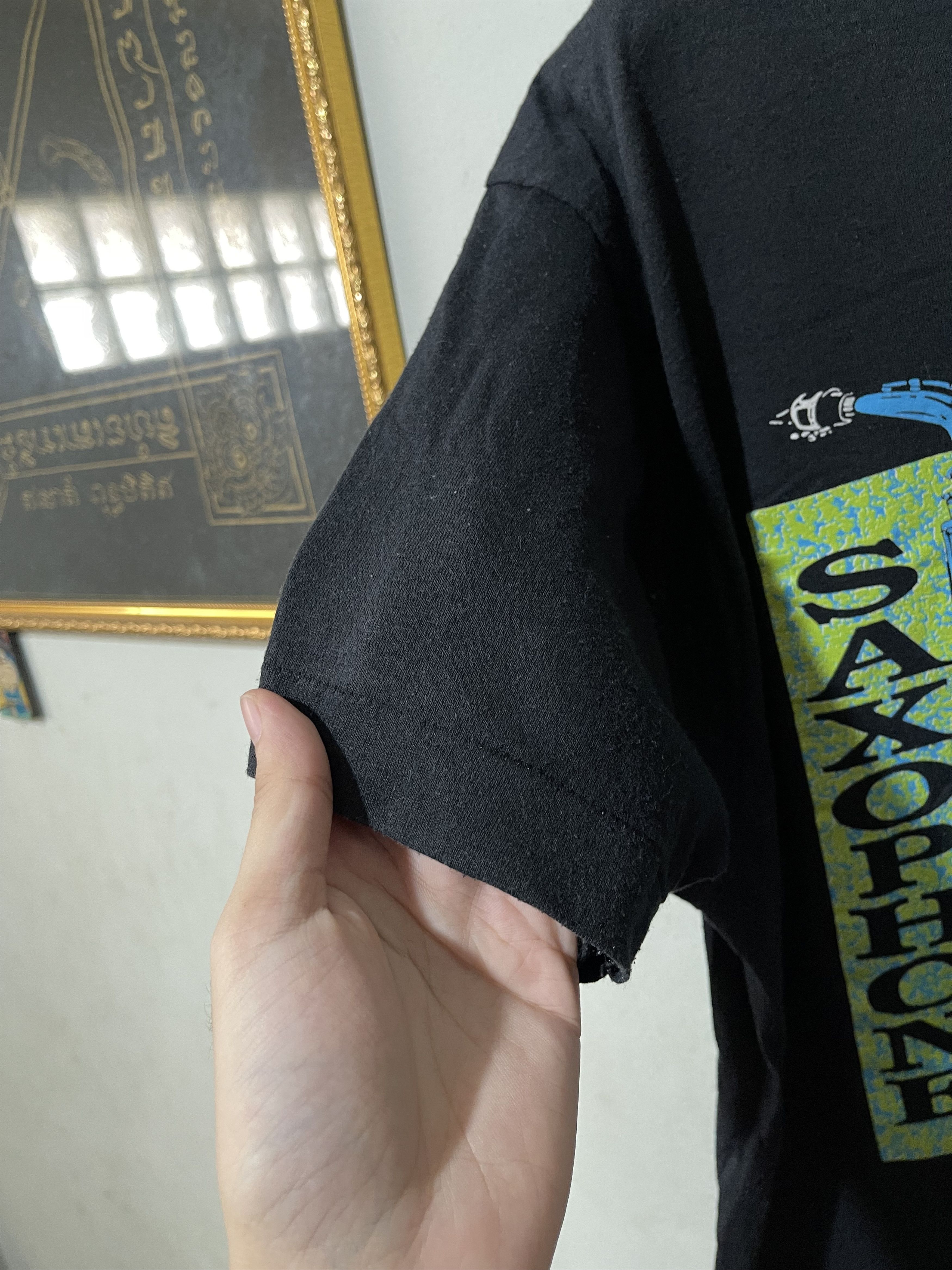 Band Tees × Jazz Cartier × Vintage Vintage 80s Saxophone Shirt Size US L / EU 52-54 / 3 - 4 Thumbnail