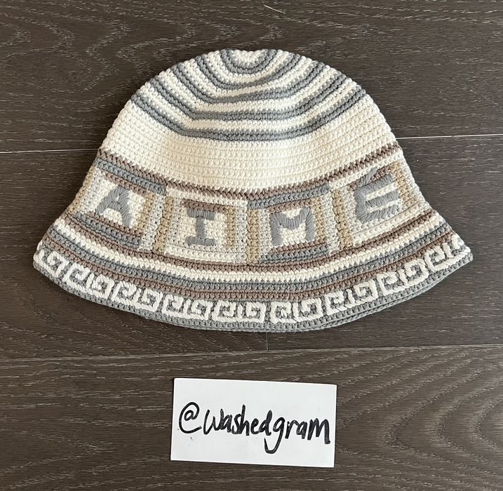 Aime Leon Dore Aime Crochet Knit Bucket Hat | Grailed