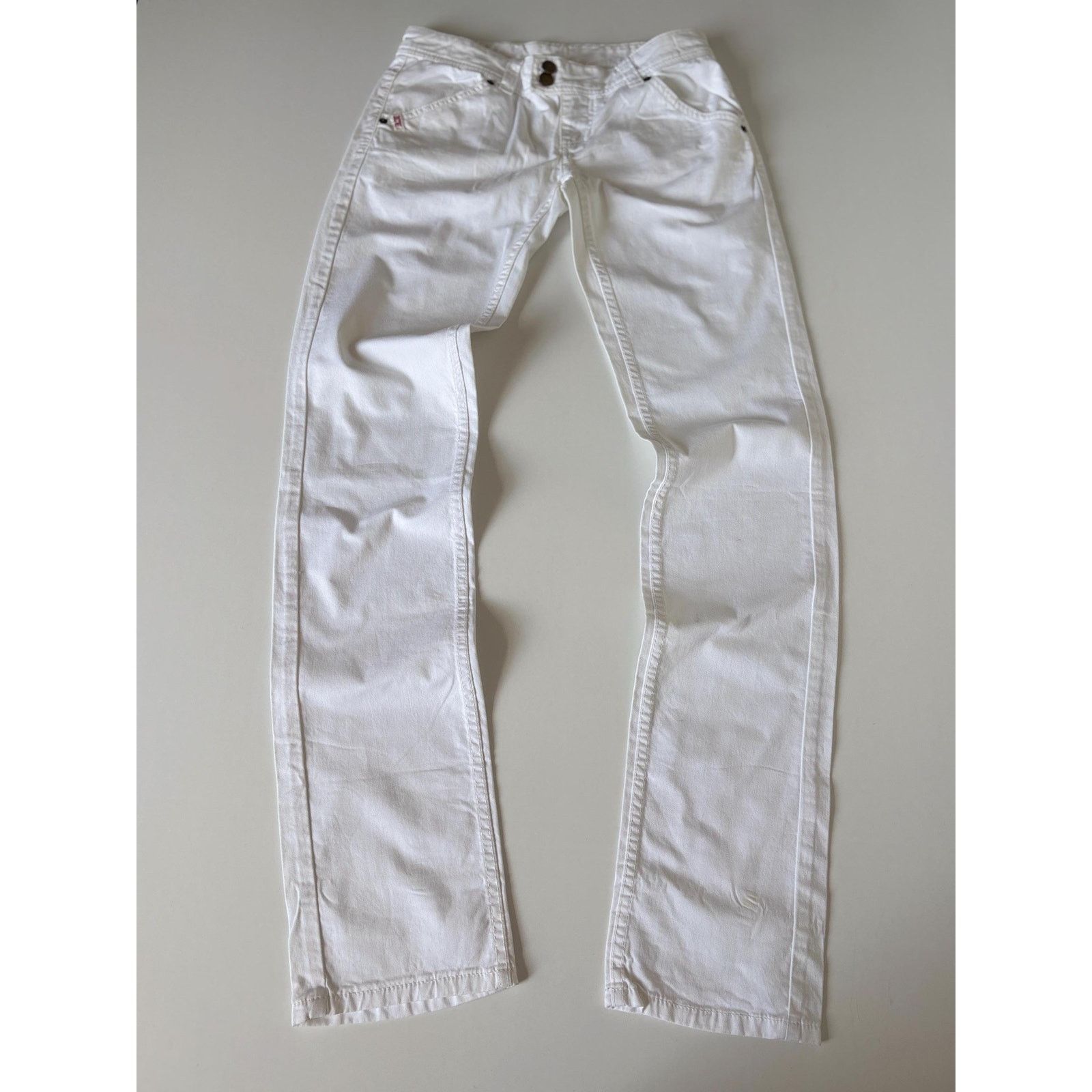 Iceberg Iceberg Pink Panther White Jeans Italy Y2K Cartoon Graphic Size US 28 / EU 44 - 3 Thumbnail