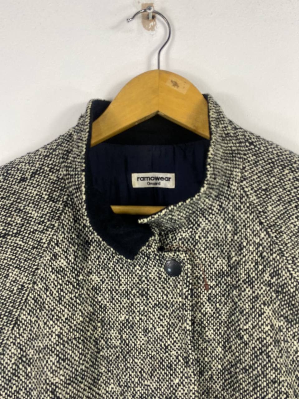 Japanese Brand vintage ramowear by onward japan wool jacket nice design Size US L / EU 52-54 / 3 - 2 Thumbnail