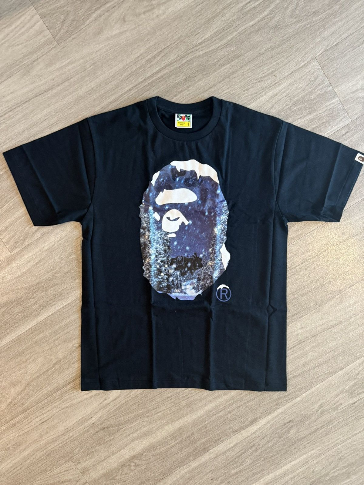 Bape Bape Christmas Photo Ape Head Tee Size US L / EU 52-54 / 3 - 1 Thumbnail