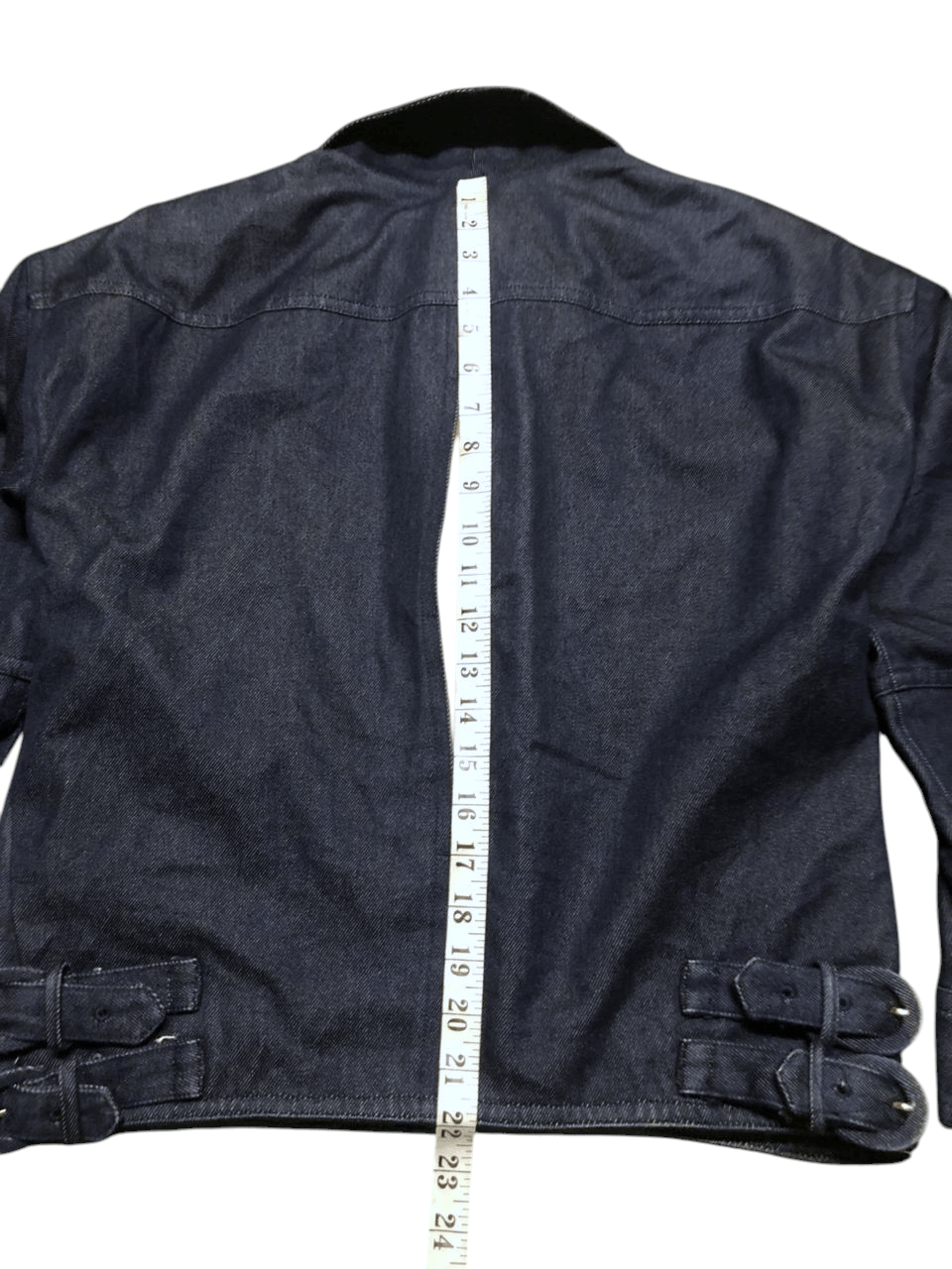 Kensho Abe Vintage 511 Kensho Abe Denim Jacket Leather Part Rare Size S / US 4 / IT 40 - 15 Thumbnail